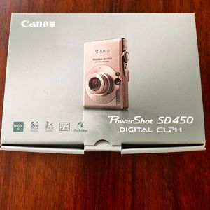 Canon PowerShot SD450 camera